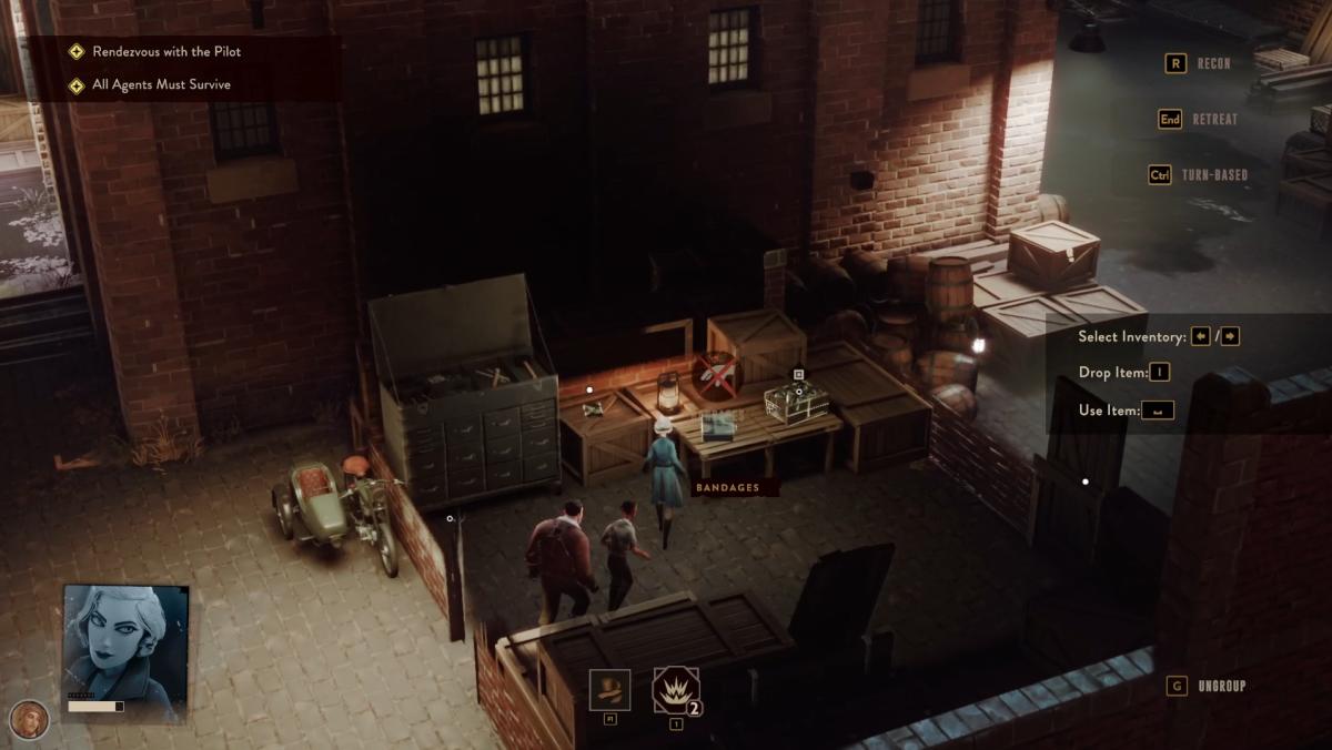 The Lamplighters League secret area.